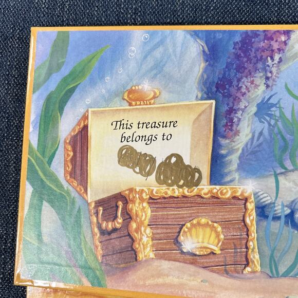 Disneys Little Mermaid’s Treasure Chest Series Lot of 6 Hardcover Grolier 1990's - Picture 16 of 16